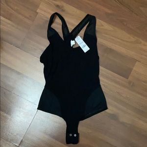 Racer back bodysuit